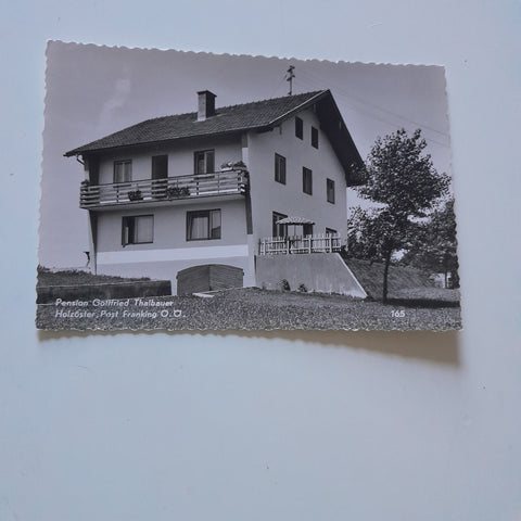 AK Holzöster. Pension Gottfried Thalbauer.