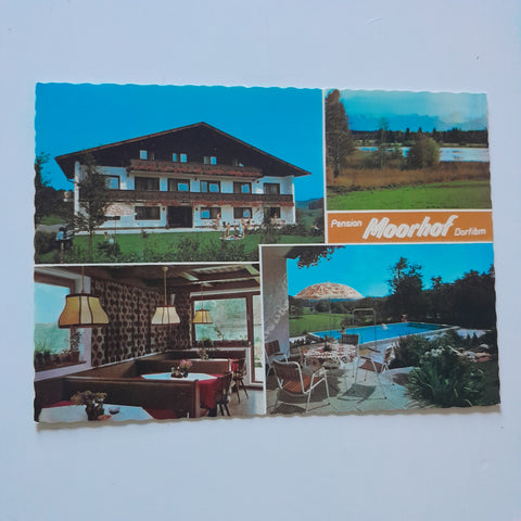 AK Franking - Dorfibm. Pension Moorhof. Karl und Hedwig Bauer.