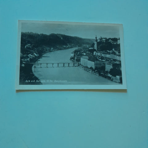 AK Ach an der Salzach. Burghausen.