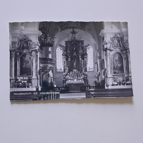 AK Heiligenstatt. Kircheninneres.