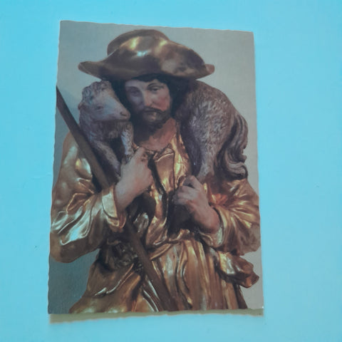 AK Pfarrkirche Lochen. Meinrad Guggenbichler. Der Gute Hirte.