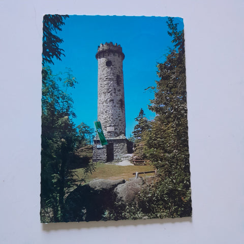 AK Bad Leonfelden. Aussichtswarte am Sternstein.