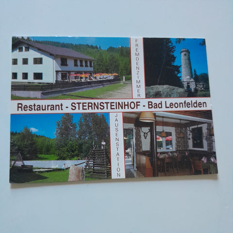 AK Bad Leonfelden. Restaurant Sternsteinhof. Günter Riepl.
