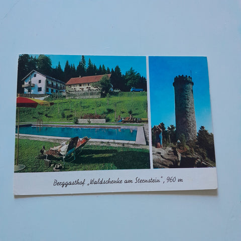 AK Bad Leonfelden. Berggasthof Waldschenke am Sternstein.