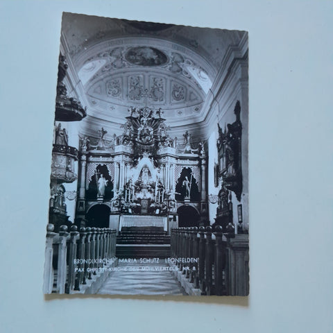 AK Bad Leonfelden. Bründlkirche. Maria Schutz.