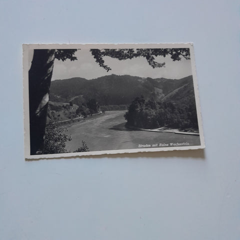 AK Struden mit Ruine Werfenstein.