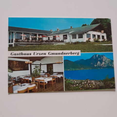 AK Altmünster. Gmundnerberg. Gasthaus Urzen J. u. F. Wolfsgruber.