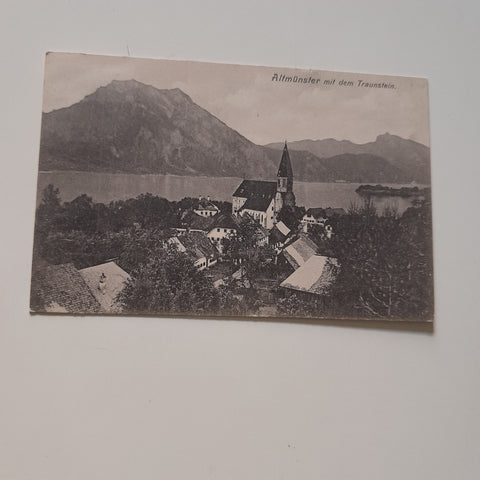 AK Altmünster mit dem Traunstein.