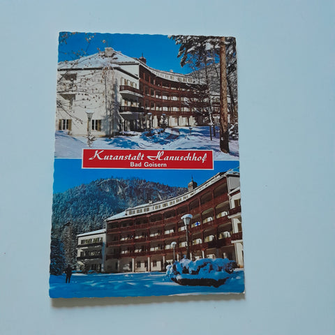 AK Bad Goisern. Kuranstalt Hanuschhof.