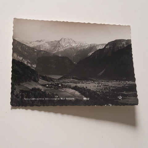 AK Krippenstein vom Höhenweg in Bad Goisern.