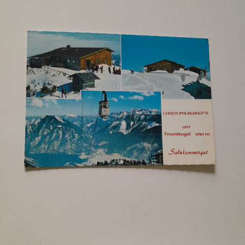 AK Christophorushütte am Feuerkogel.