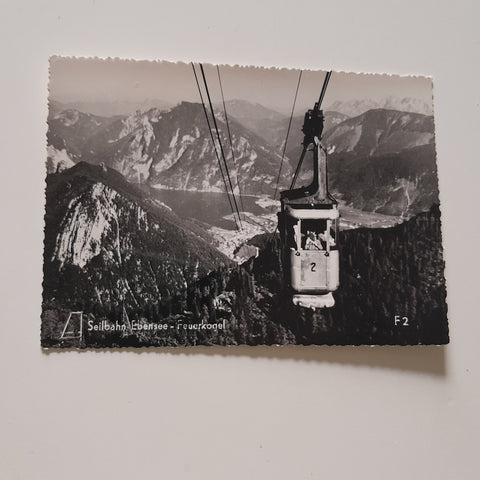 AK Seilbahn Ebensee - Feuerkogel.
