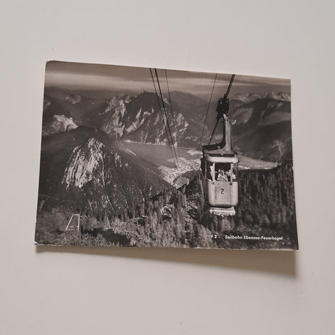 AK Seilbahn Ebensee - Feuerkogel.