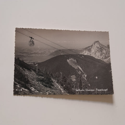 AK Seilbahn Ebensee - Feuerkogel.