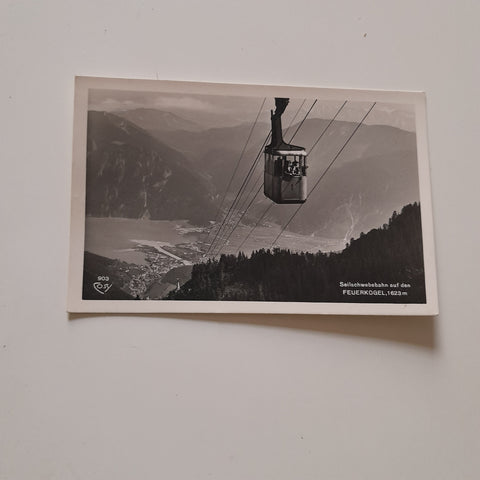 AK Seilschwebebahn auf den Feuerkogel.