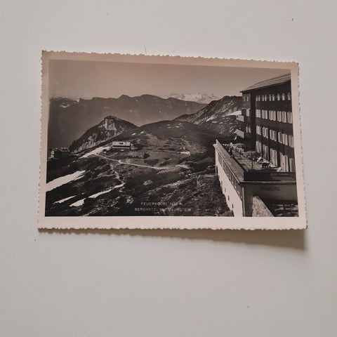AK Feuerkogel. Berghotel mit Dachstein.