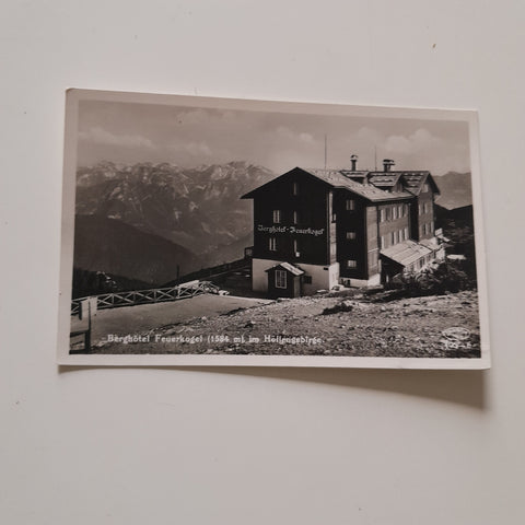 AK Berghotel Feuerkogel im Höllengebirge. (1937-38)
