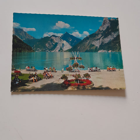 AK Ebensee am Traunsee. Landungsplatz.