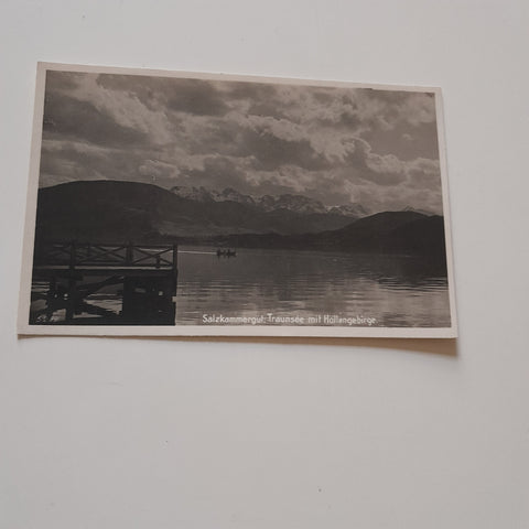 AK Traunsee mit Höllengebirge. (1926)