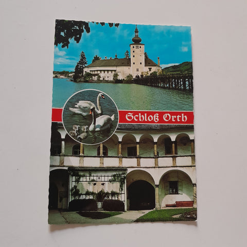 AK Schloß Ort, Gmunden, Traunsee.