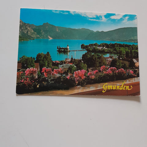 AK Schloß Ort, Gmunden, Traunsee.