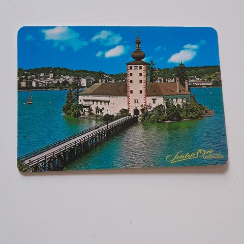 AK Schloß Ort, Gmunden, Traunsee.