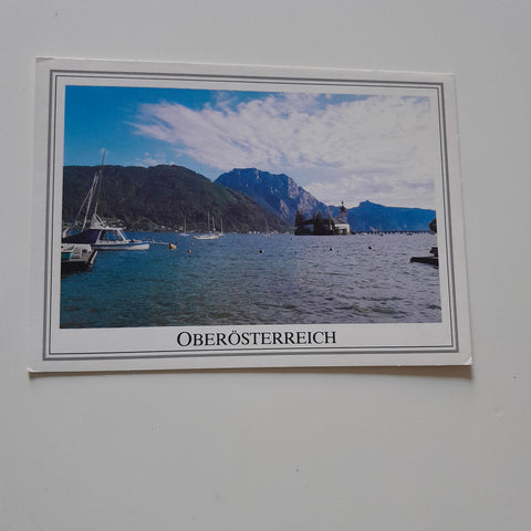 AK Schloß Ort, Gmunden, Traunsee.
