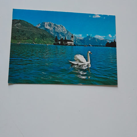 AK Schloß Ort, Gmunden, Traunsee.