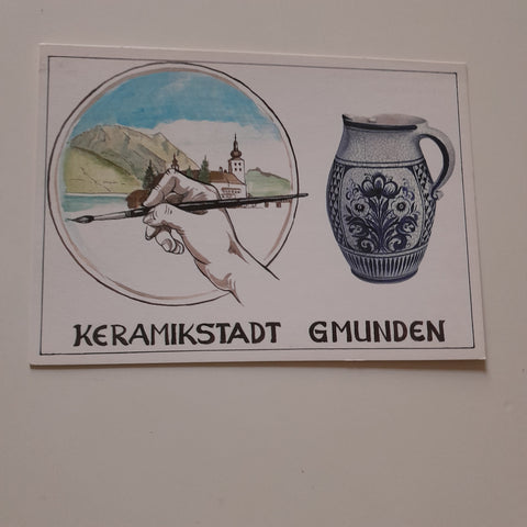 AK Schloß Ort, Gmunden, Traunsee. Keramikstadt Gmunden.