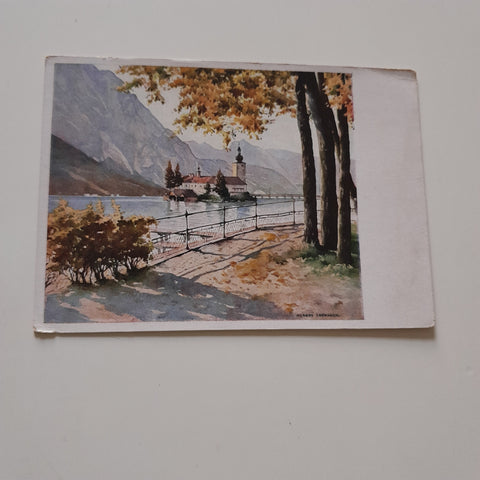 AK Gmunden, Schloß Ort.