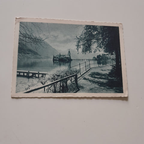 AK Schloß Ort am Traunsee.