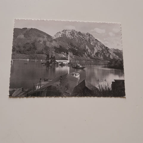 AK Schloß Ort am Traunsee.