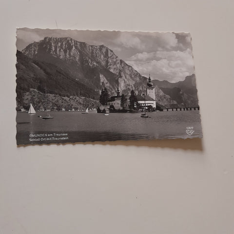 AK Gmunden am Traunsee. Schloß Ort.