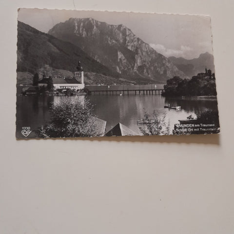 AK Gmunden am Traunsee. Schloß Ort.