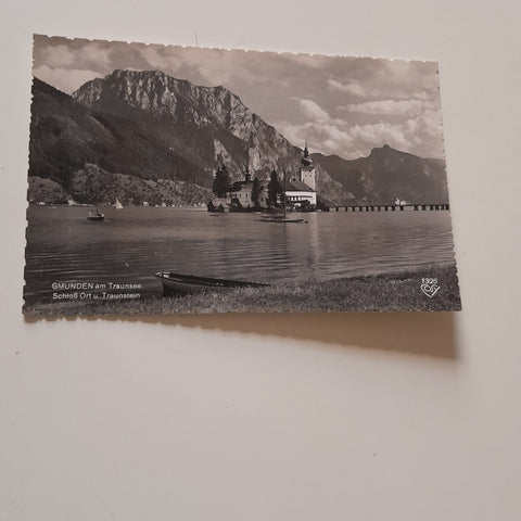 AK Gmunden am Traunsee. Schloß Ort.