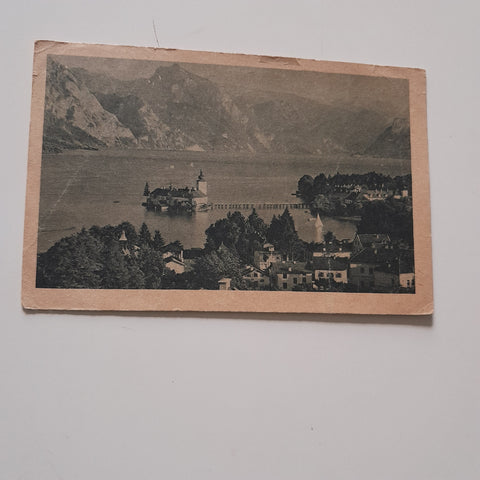 AK Gmunden Schloß Ort.