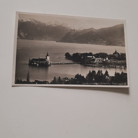 AK Gmunden Schloss Ort. (1927)