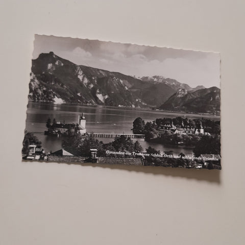 AK Gmunden Schloss Ort.