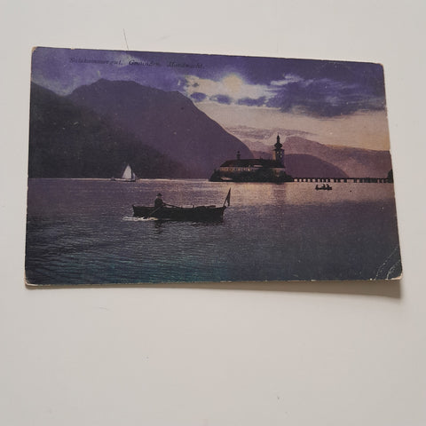 AK Gmunden Mondnacht. (1906)