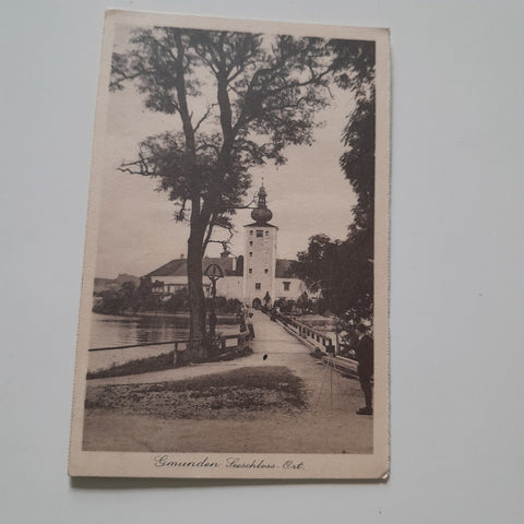 AK Gmunden Schloß Orth.
