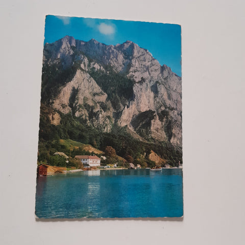 AK Gmunden. Gasthaus Hois'n am Traunsee.