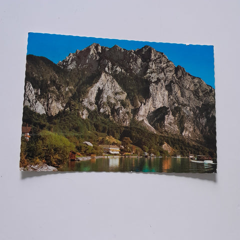 AK Gmunden. Gasthaus Hois'n am Traunsee.