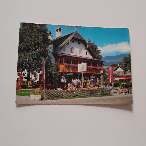 AK Bad Goisern. Bunter Laden.