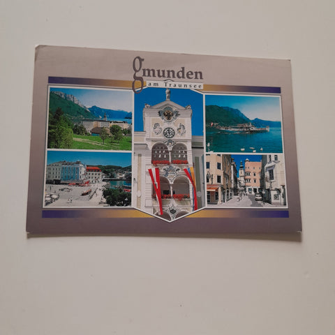 AK Gmunden am Traunsee.
