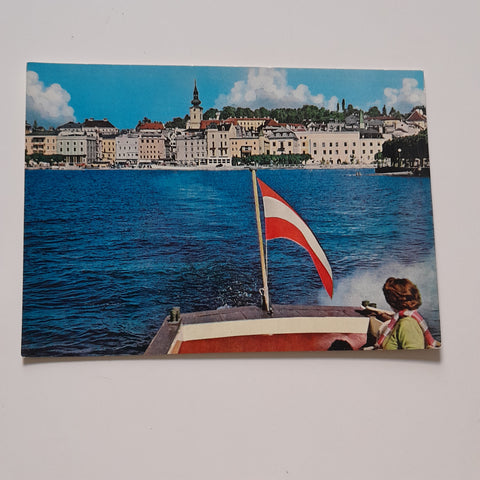 AK Gmunden. Stadtplatz vom See.