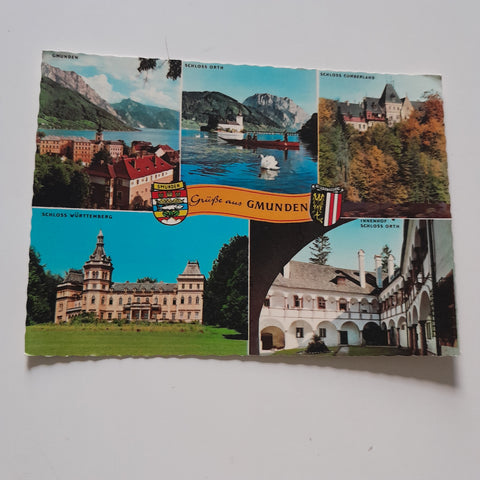 AK Grüße aus Gmunden.