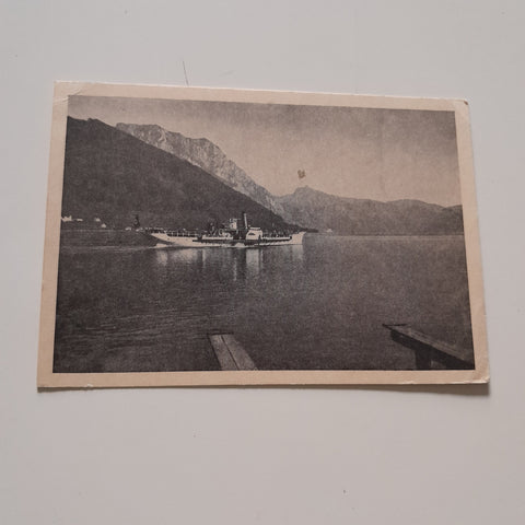 AK Gmunden. Traunsee mit Traunstein.