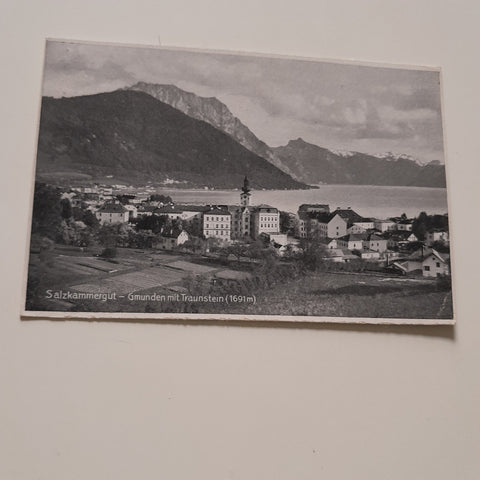 AK Gmunden mit Traunstein.
