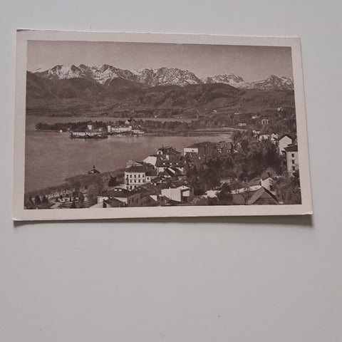 AK Gmunden mit dem Höllengebirge. (1908)