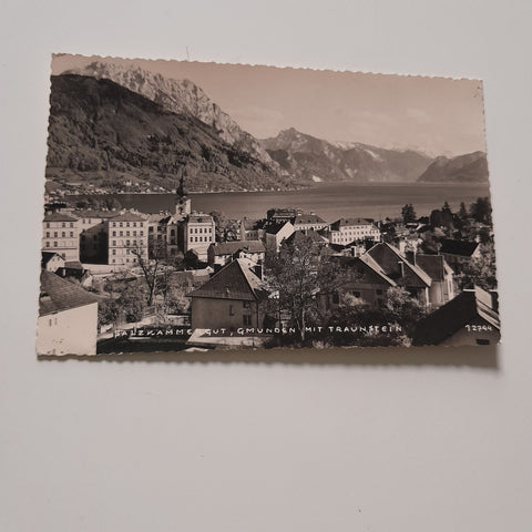 AK Gmunden mit Traunstein.
